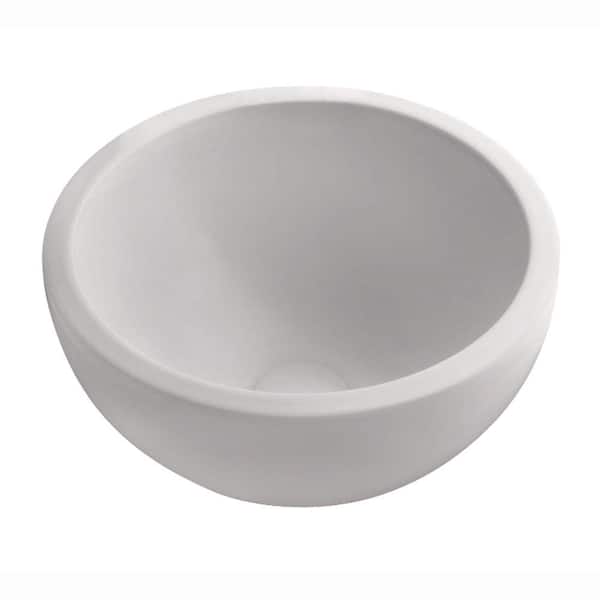 Barclay Products Capri Vessel Sink in White