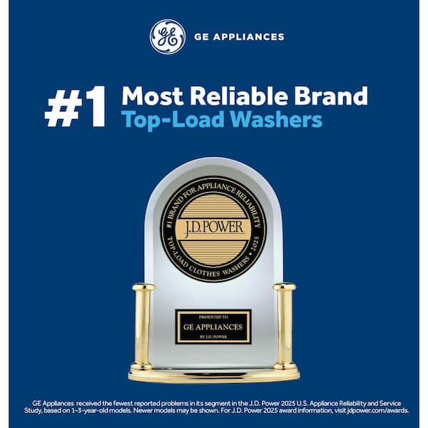 GE 4.5 cu. ft. Water Level Control Top Load Washer in Diamond Gray GTW585BPVDG