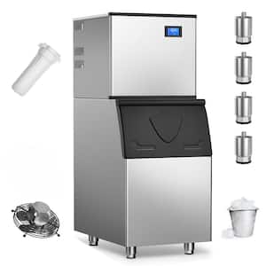 SIMZLIFE 22.2 in. 400 lb./24H Full Size Cubes Freestanding Ice