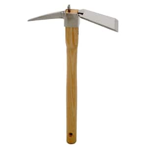 Zenport J603-B Forged Hoe with 3.25-Inch by 5-Inch Carbon Steel Blade Head 