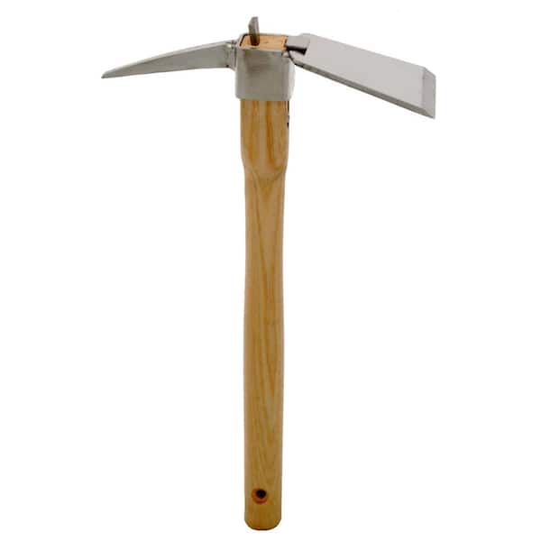 Zenport 2.5 in. W Stainless Steel Blade 3 in. Pick Planting Hoe