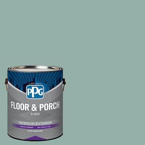 1 gal. PPG1143-4 Parakeet Pete Satin Interior/Exterior Floor and Porch Paint