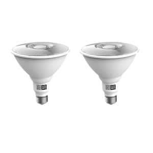 120-Watt Equivalent PAR38 LED Motion Sensor Flood Light Bulb Daylight (2-Pack)