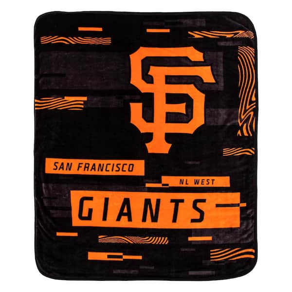 MLB Digitize Sf Giants Raschel Throw Blanket