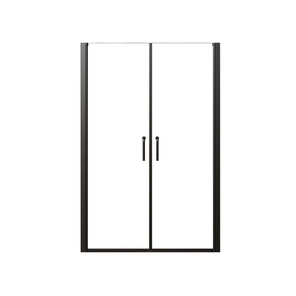 46–48 in. W x 72 in. H Semi-Frameless Double Pivot Shower Door, 1/4 in. Clear Glass, 180° Swing price history on PriceWatchPro