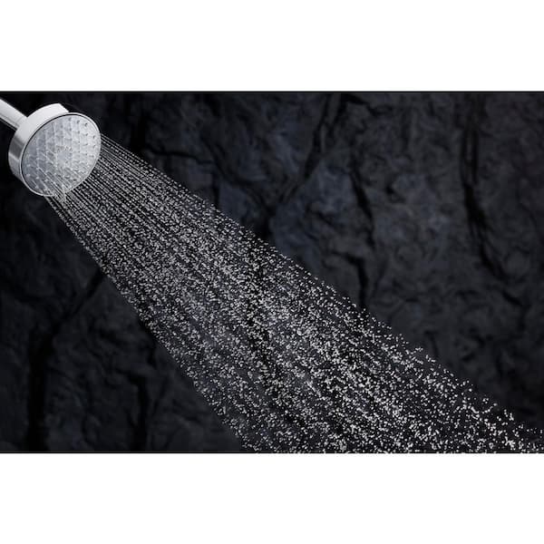 HydroRail-S Shower Column Kit with Awaken Multi-Function Shower Head, Hand Shower and Hose, 2.0 GPM (Valve not included)