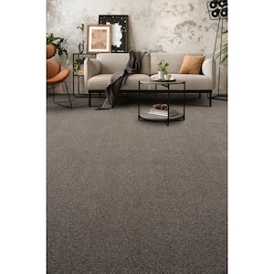 Hazelton I - Keeper - Brown 40 oz. Polyester Texture Installed Carpet