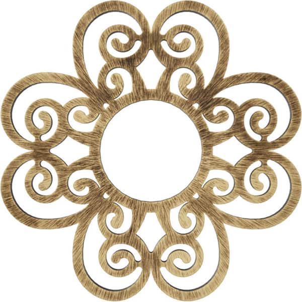 Ekena Millwork 32 in. O.D. x 11 in. I.D. x 1 in. P Cohen Architectural Grade PVC Pierced Ceiling Medallion