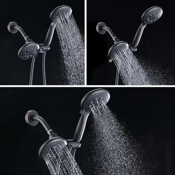 Single Handle 6 -Spray Shower Faucet 2.5 GPM with Handheld Shower in Oil-Rubbed Bronze