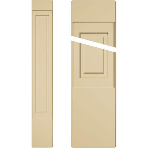 Ekena Millwork 2 in. D x 12 in. W x 82 in. L Primed Polyurethane Pilaster (1- Pack)