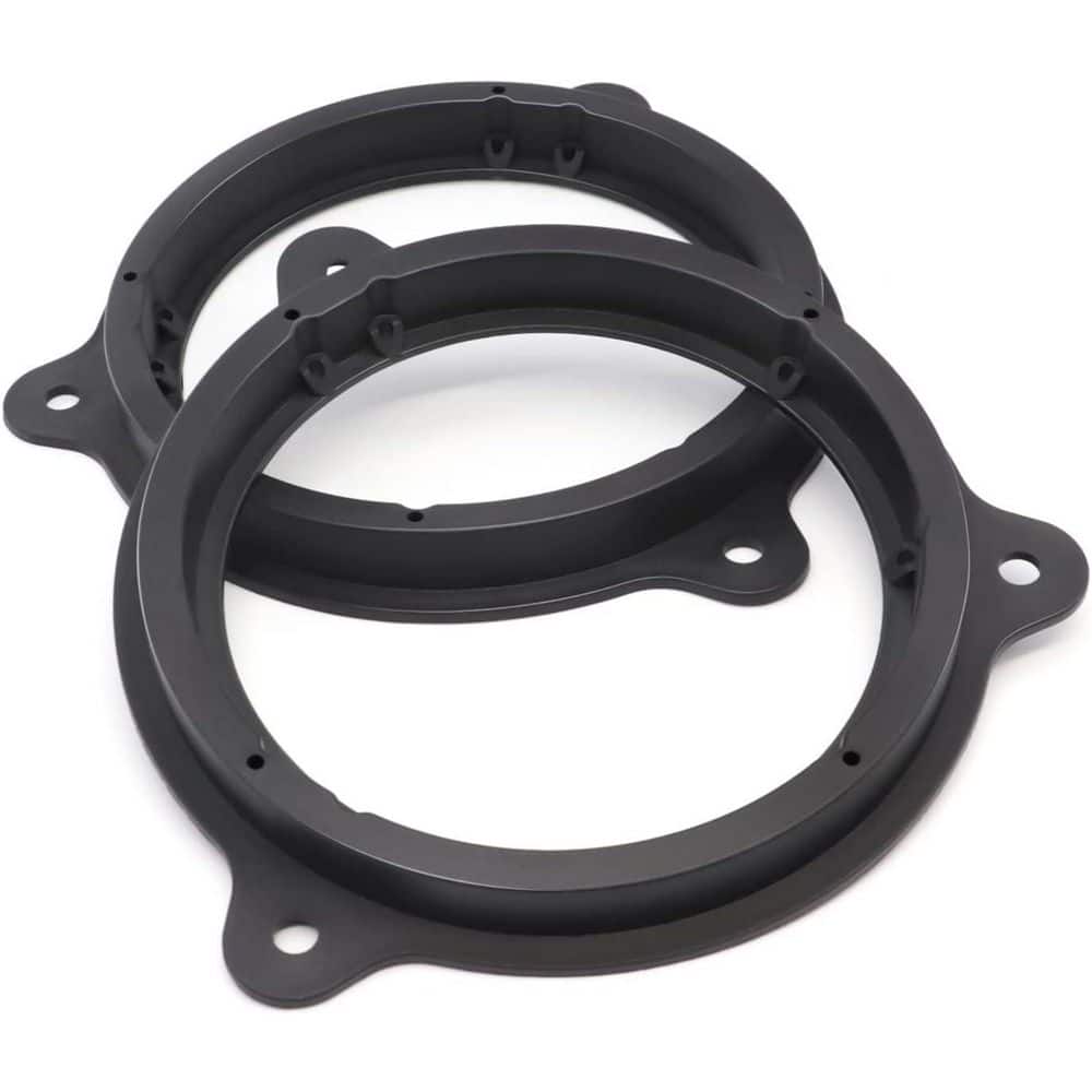 6.5 in. Black Plastic Speaker Adapter Bracket Ring Easy Install Sound Quality Upgrade for Nissan Infiniti 2-Pack price history on PriceWatchPro