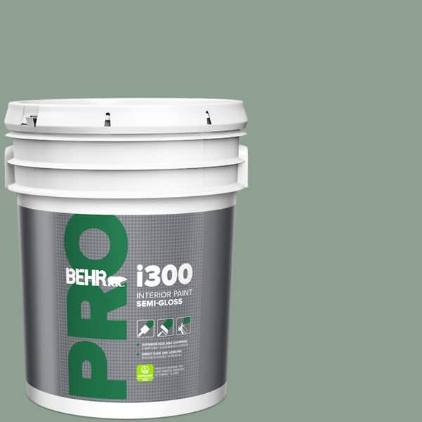 BEHR PRO 5 gal. #ECC-52-3 Hillside View Semi-Gloss Interior Paint