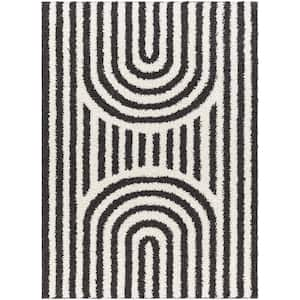 Birmingham Black/Cream 8 ft. x 10 ft. Geometric Indoor Area Rug