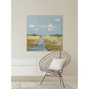 40 in. H x 40 in. W "Summer Wetland II" by Marmont Hill Canvas Wall Art