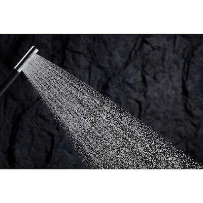 Shift 2-Spray Patterns 1 in. Deck Mount Handheld Shower Head in Polished Chrome