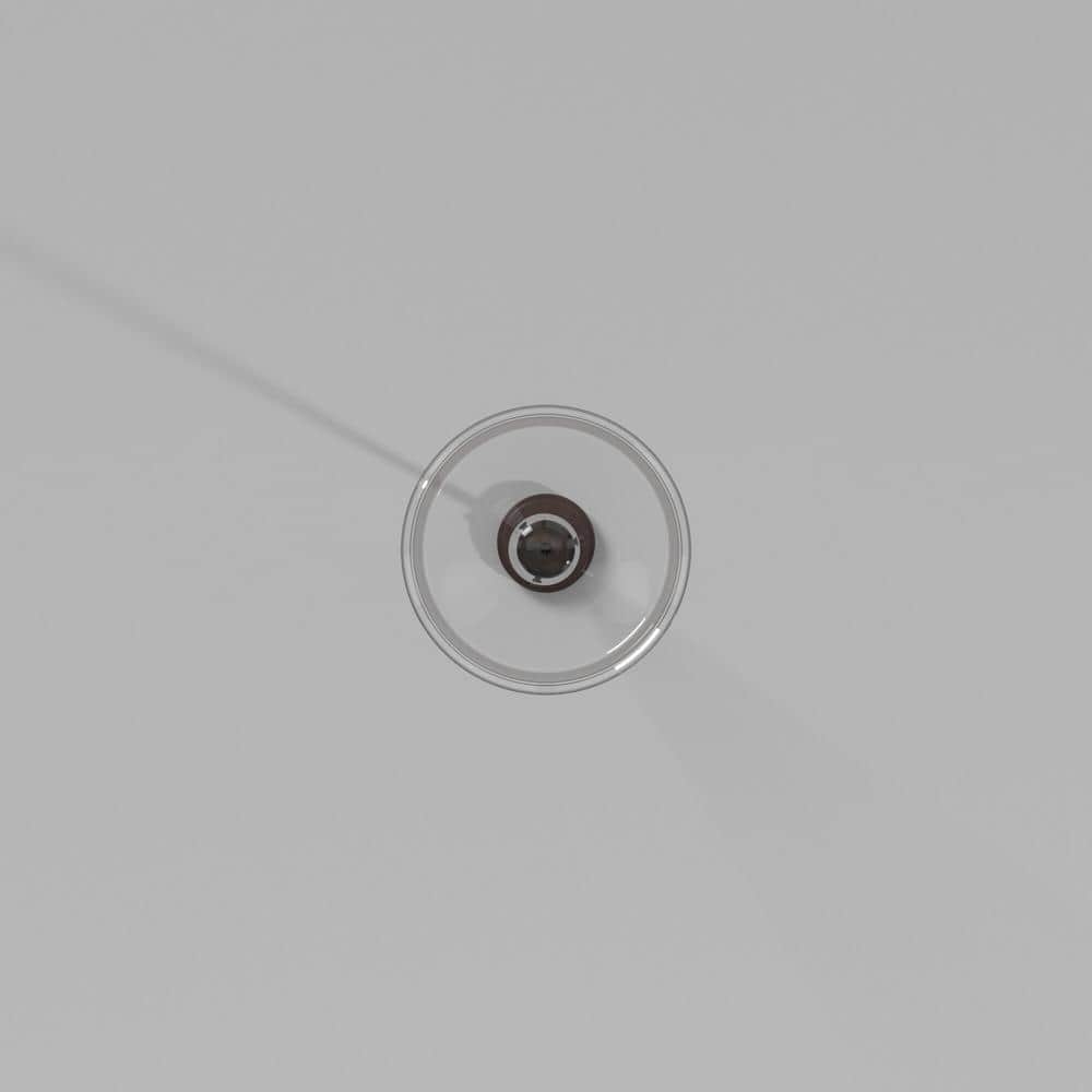 Carson Modern Farmhouse Industrial Bronze Glass Pendant Light