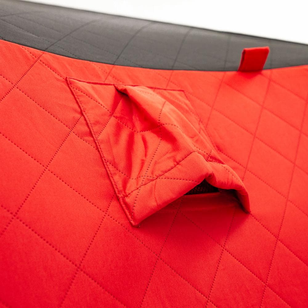 Eskimo QuickFish 3-Person Red Insulated Pop-Up Ice Fishing Shelter