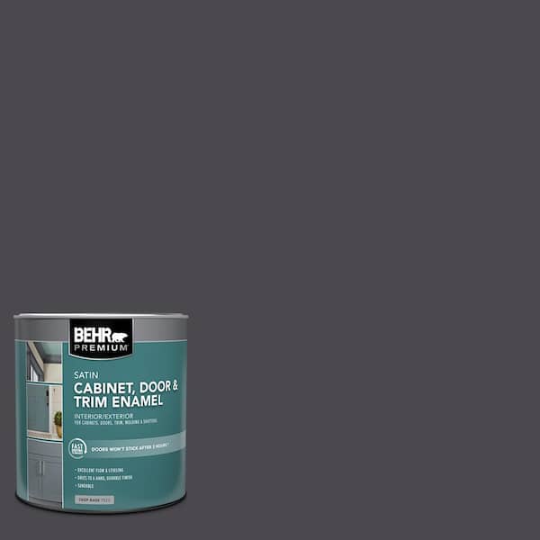 BEHR PREMIUM 1 qt. #ECC-62-2 Cityscape Satin Enamel Interior/Exterior Cabinet, Door & Trim Paint