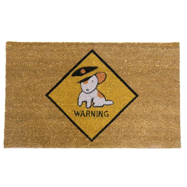 Rubber-Cal Adorable Doggie Door Mat Kit - 18 x 30 - 2 Doormats