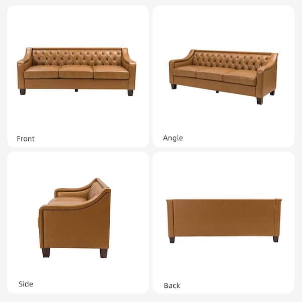 ARTFUL LIVING DESIGN Blaz 82.28 in. Wide Slope Arms Tufted