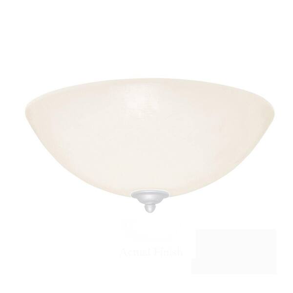 Illumine Zephyr 3-Light Appliance White Ceiling Fan Light Kit