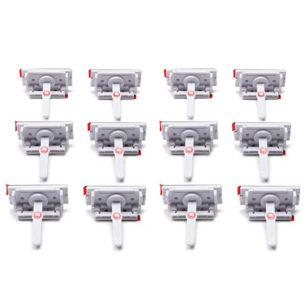 Safety 1st Adhesive Locks And Latches 12 Pack Hs3160800 The Home Depot
