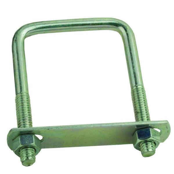 thumbnail image 2 of Galvanized Square U-Bolts For Boat Trailer - 1/2" D X 3 1/16" W X 4 5/16" L (8 Pack) 2 of 6