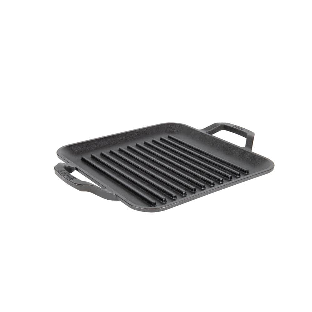Lodge 11" Pre-Seasoned Cast Iron Square Grill Pan