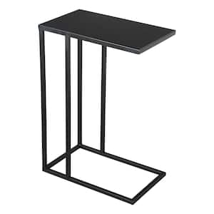 Atom 16.5 in.W Black 23.6 in.H Rectangle Iron End Table