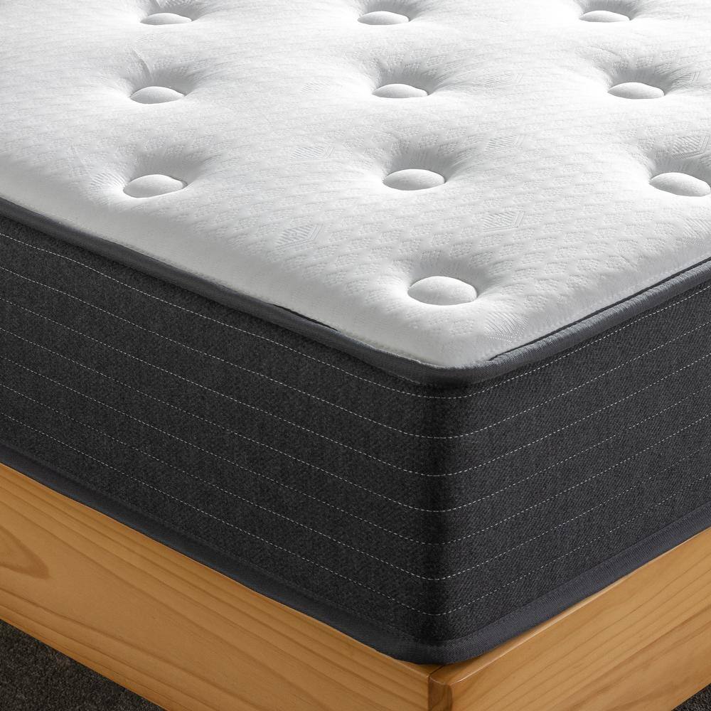 8'' Full Eurotop Innerspring Mattress with Two-Toned Cover