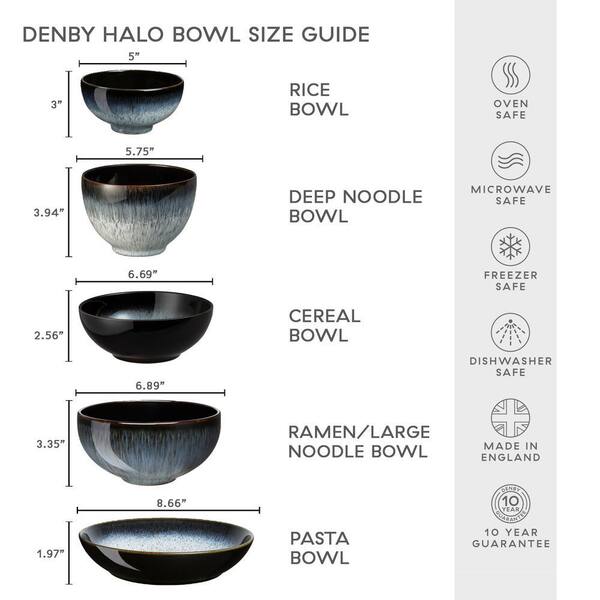 Denby Halo 5 in. Rice Bowl HLO-209 - The Home Depot