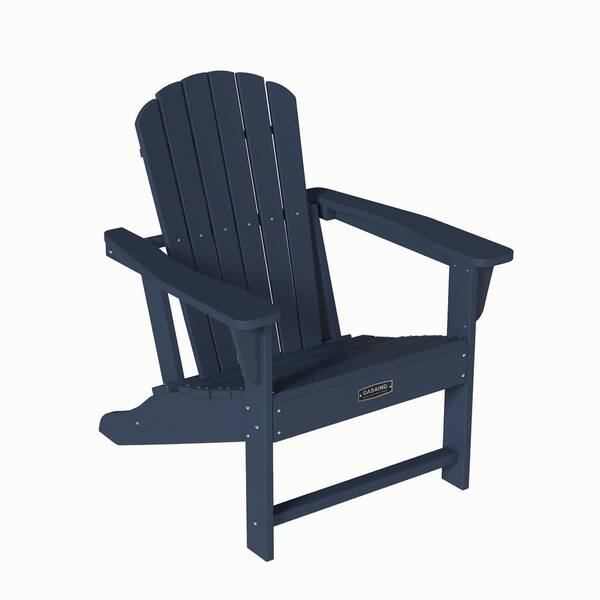Siavonce Blue HDPE Composite Adirondack Chair ZX-101LS - The