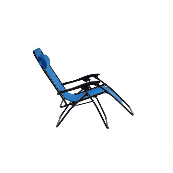 Light blue zero online gravity chair