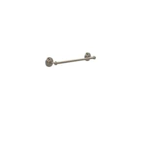 Que New Collection 18 in. Back to Back Shower Door Towel Bar in Antique Pewter