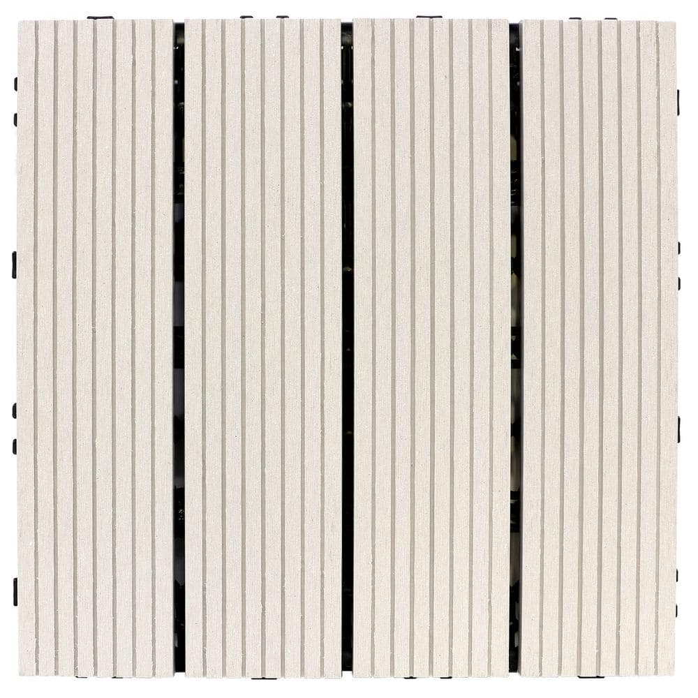 1 ft. x 1 ft. Composite Deck Tile in Star Gray (12 per Case) price history on PriceWatchPro