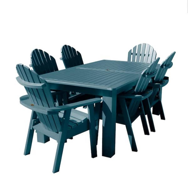 Highwood Springville 5-Pieces Square Recycled Plastic Outdoor Dining Set