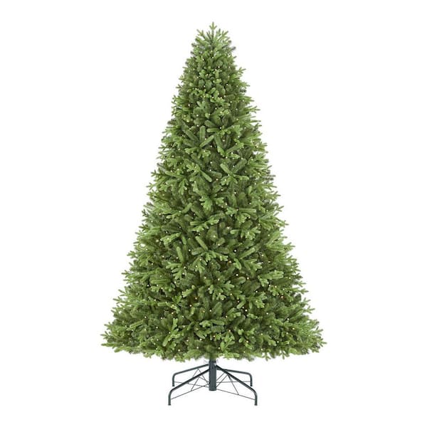 Home Decorators Collection 9 ft. Pre-Lit Swiss Mountain Spruce ...