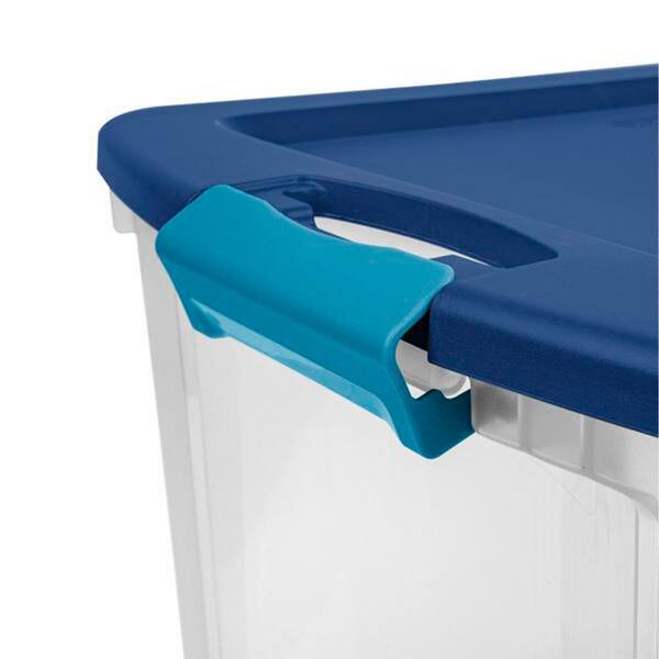 Sterilite 18 Gal. Latch and Carry Storage Bin 14463V06 - The Home Depot