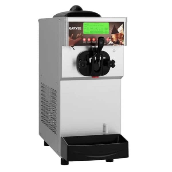 Countertop Soft Serve 21 Qt. Ice Cream Maker with Single Control 1 Head and 5" Screen, 10-20L/H, with LED Display