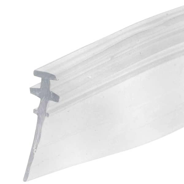 Prime-Line Shower Door Bottom Sweep, 36 in L X 5/32 in W, Vinyl, Clear