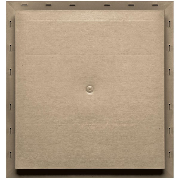 Builders Edge 15.5 in. x 16.5 in. #069 Tan Meter Mounting Block