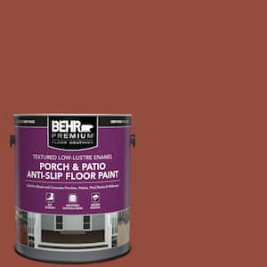 1 gal. #S-H-200 New Brick Textured Low-Lustre Enamel Interior/Exterior Porch and Patio Anti-Slip Floor Paint