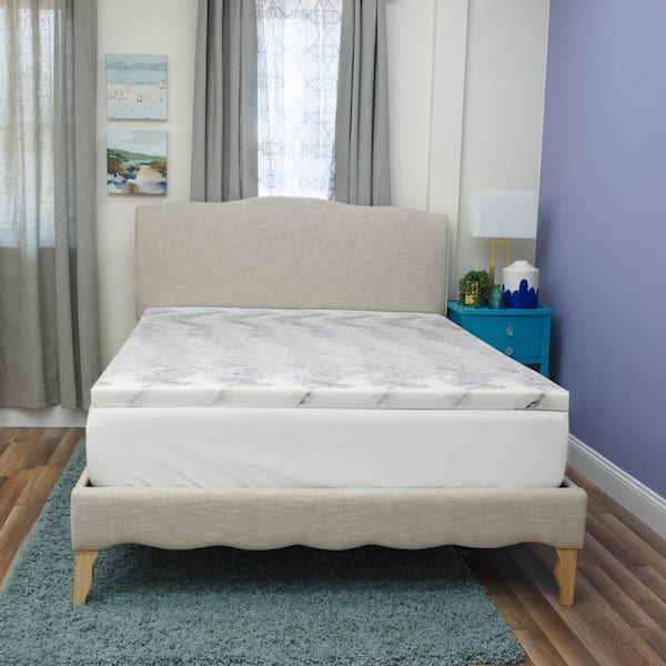 SensorPEDIC Mattress Toppers 2 in. Medium No Pocket Memory Foam Queen Mattress Topper