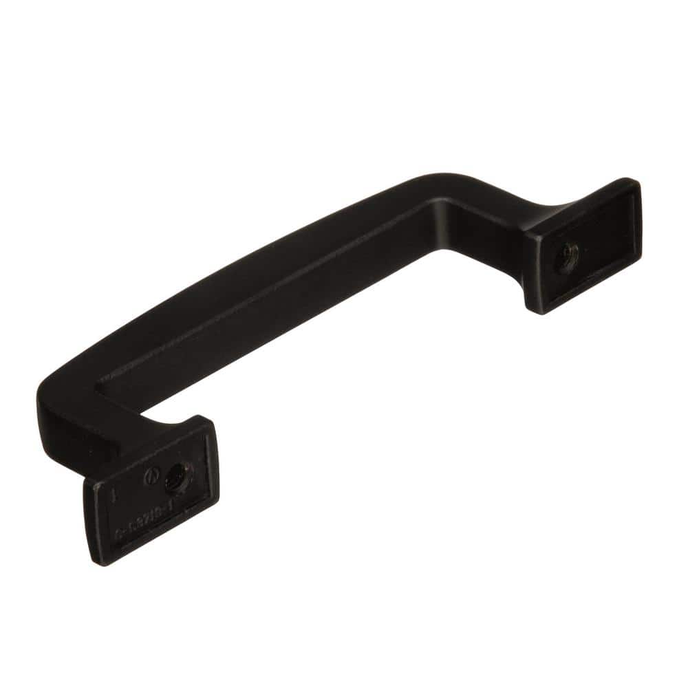 Black Bronze 3" Matte Cabinet Drawer Pull with Mounting Hardware