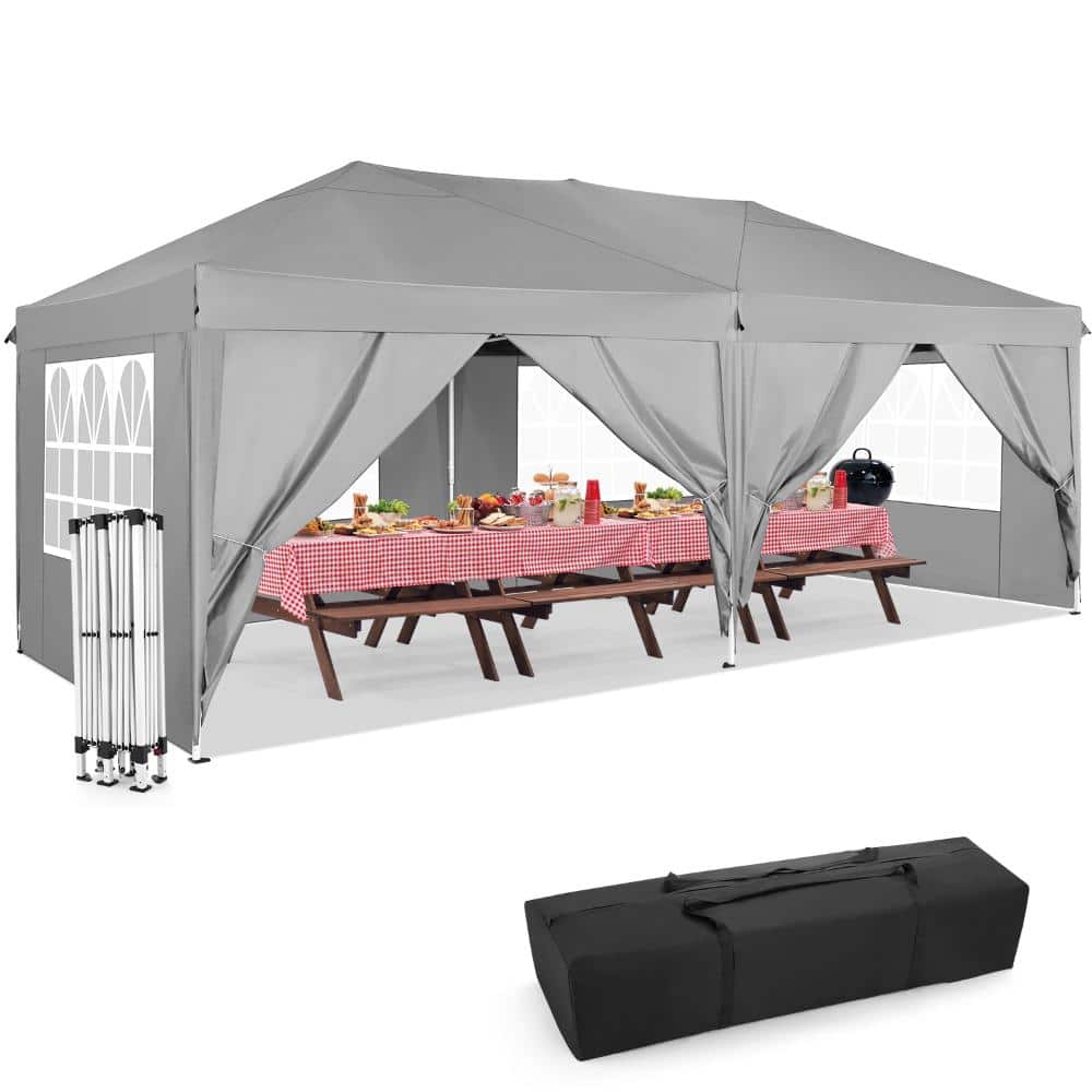 10x20 Pop up Canopy Tent, Waterproof Commercial Tent with 6 Removable Sidewalls price history on PriceWatchPro