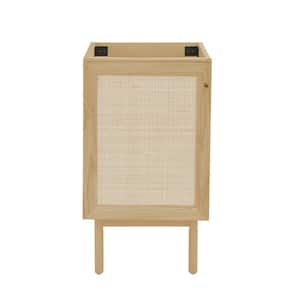 Classe 18 in. Freestanding Bathroom Vanity Cabinet without Top in Natural Oak