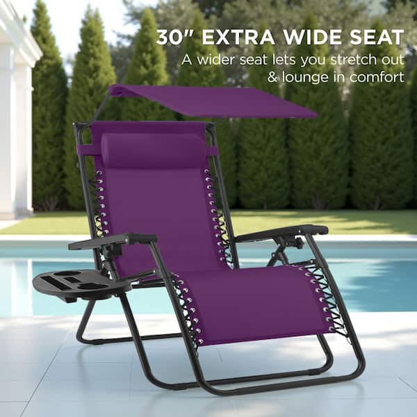 Best Choice Products Extra Wide Folding Zero Gravity Patio Outdoor