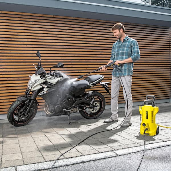 Karcher 2000 Max PSI 1.45 GPM K 2 Power Control Cold Water CHK Corded  Electric Pressure Washer Car Kit and Surface Cleaner 1.673-610.0 - The Home  Depot
