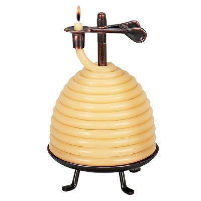 50 Hour Beehive Coil Candle All Natural Cleaner Burning Christmas Indoor Decor 