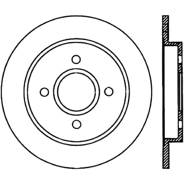 Centric Parts Disc Brake Rotor